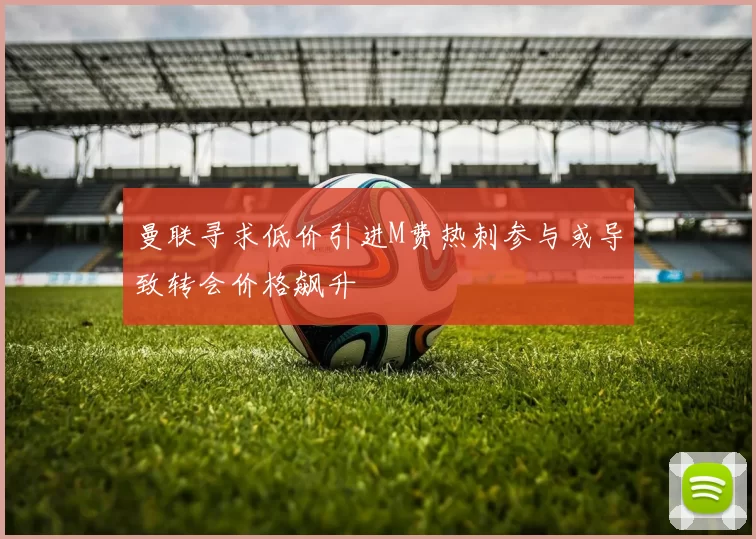 曼联寻求低价引进M费热刺参与或导致转会价格飙升